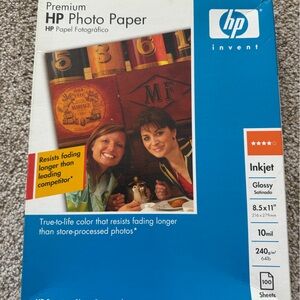 HP Premium Photo Paper - Vibrant Blue Packaging